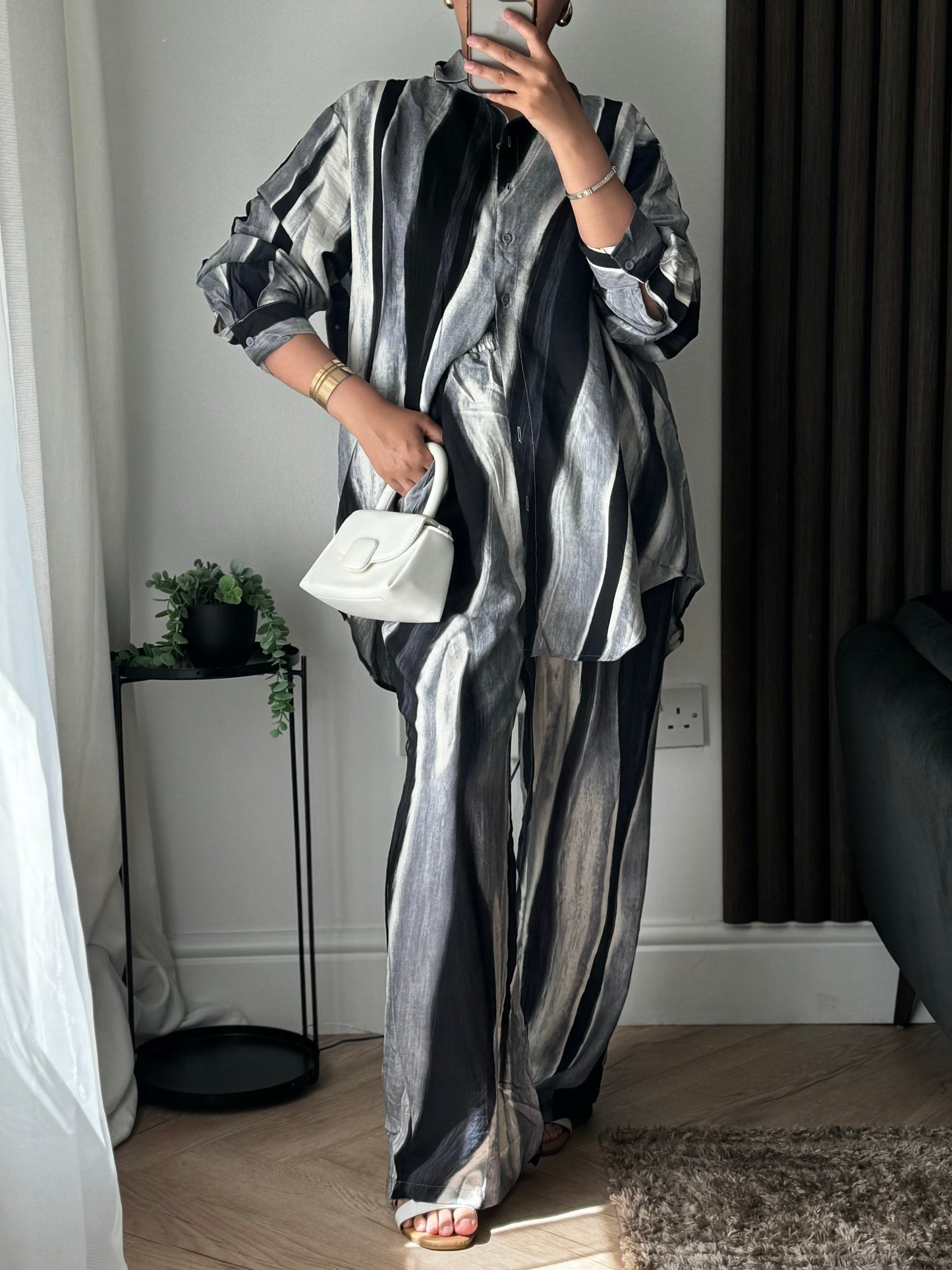 Two Piece Shirt and Trouser Set