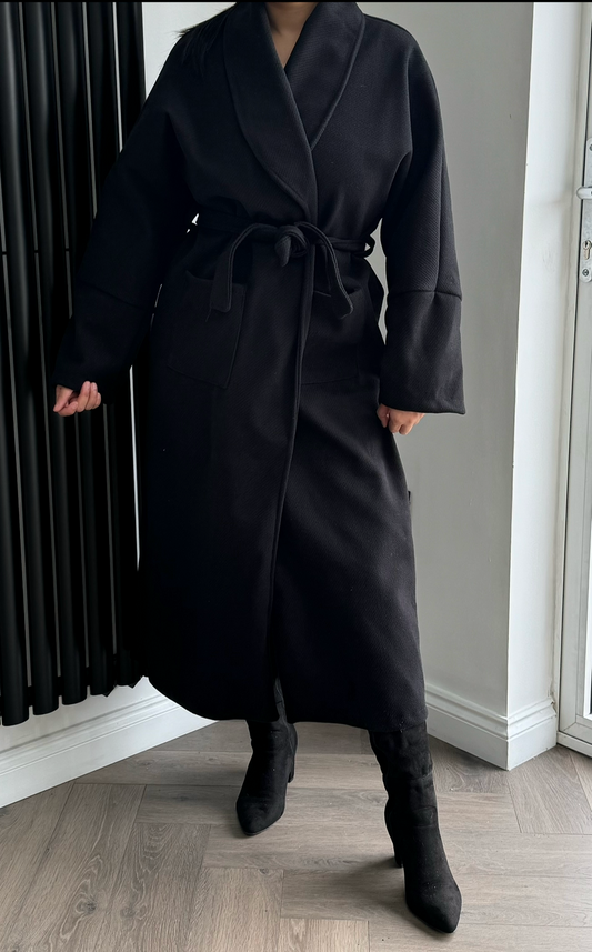 Cara Coat In Black