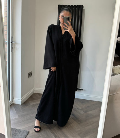 Deb Ribbed Maxi Dress In Black